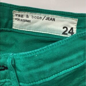 COPY - Kelly Green Rag & Bone jeans